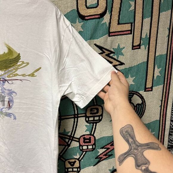 Vintage 90's‎ Hard Rock Cafe Roma-Rome Italy Shirt - Picture 4 of 7